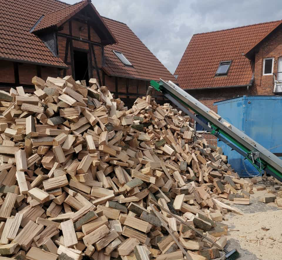 gehacktes Holz Holscheite Peine